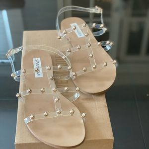Steve Madden Deana clear sandals